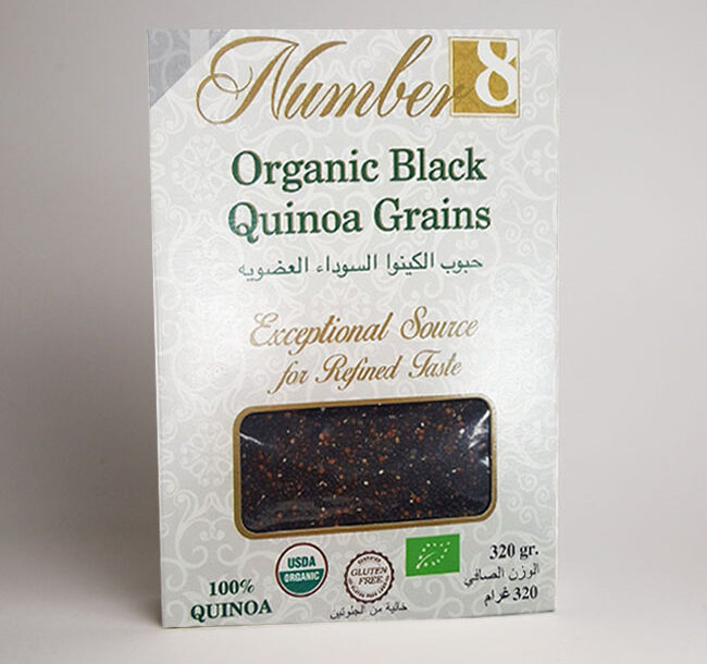 Organic Black Quinoa Grains
