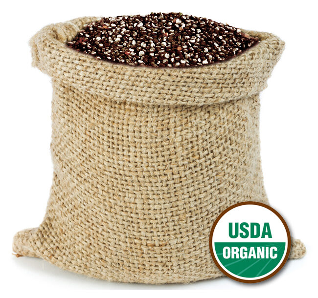 Organic Black Quinoa Grains (Bulk)